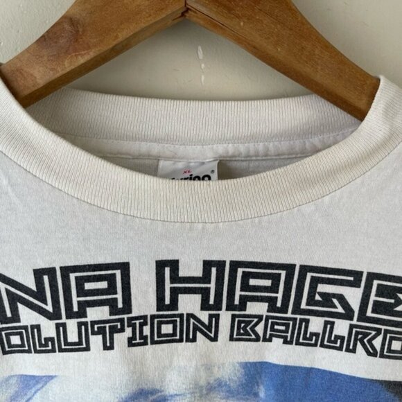 Vintage 90s Nina Hagen Evolution Ballroom tour band Tee shirt XL single stitch - Picture 3 of 14